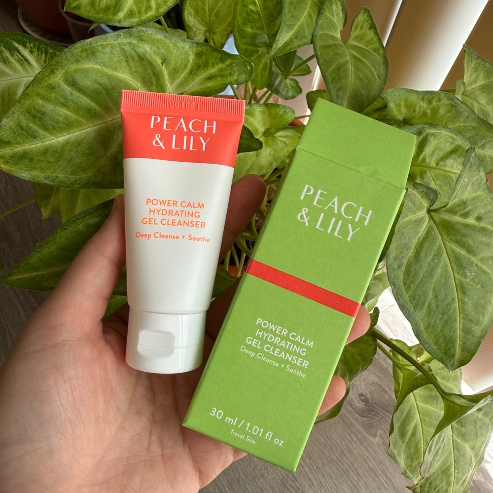 PEACH & LILY Power Calm Hydrating Gel Cleanser – Travel Size 30ML (NEW)